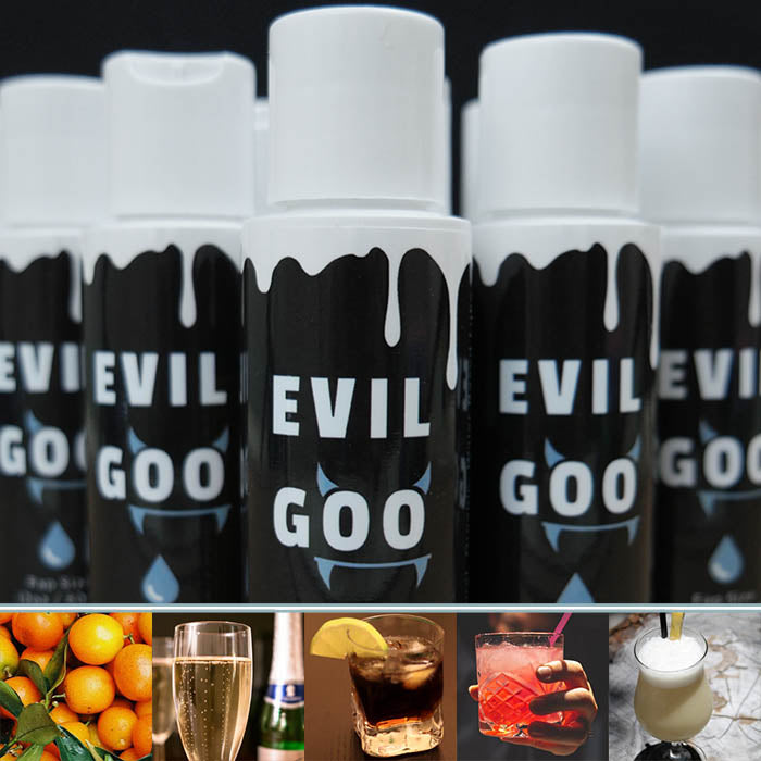 Evil Goo 💧 Cocktail Stuff - 👅 5 Flavors Sample Pack (5 x 2oz Bottles)