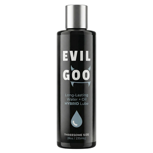 Evil Goo 💧 Organic Lube - (Threesome Size, 8oz / 236ml)