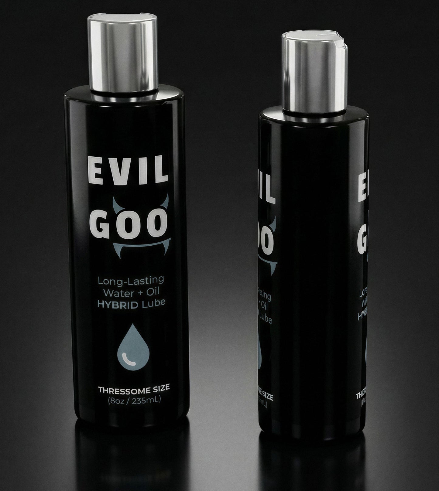 Evil Goo 💧 Organic Lube - (Threesome Size, 8oz / 236ml)