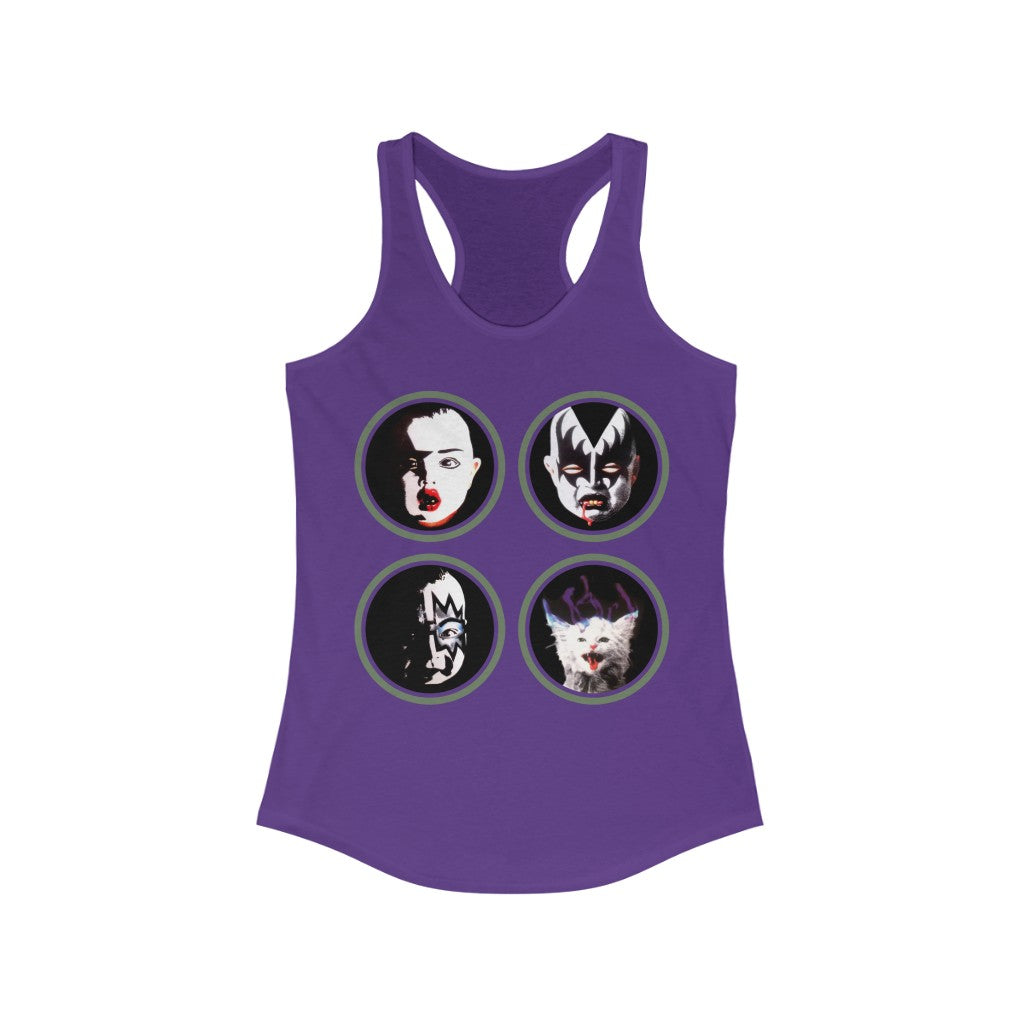 Hard Rock Superhero Babies! (Womens Tank Top)