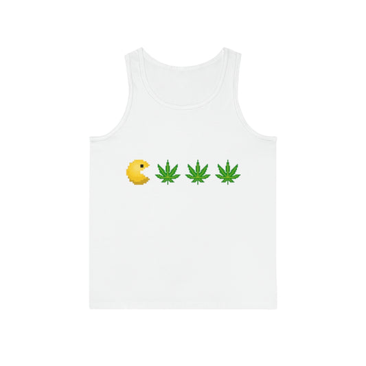 Pac-Man Loves Edibles! (Unisex Tank Top)