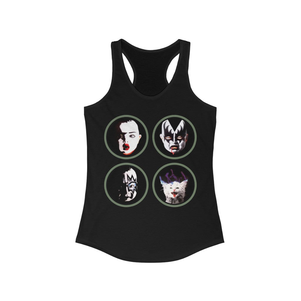 Hard Rock Superhero Babies! (Womens Tank Top)