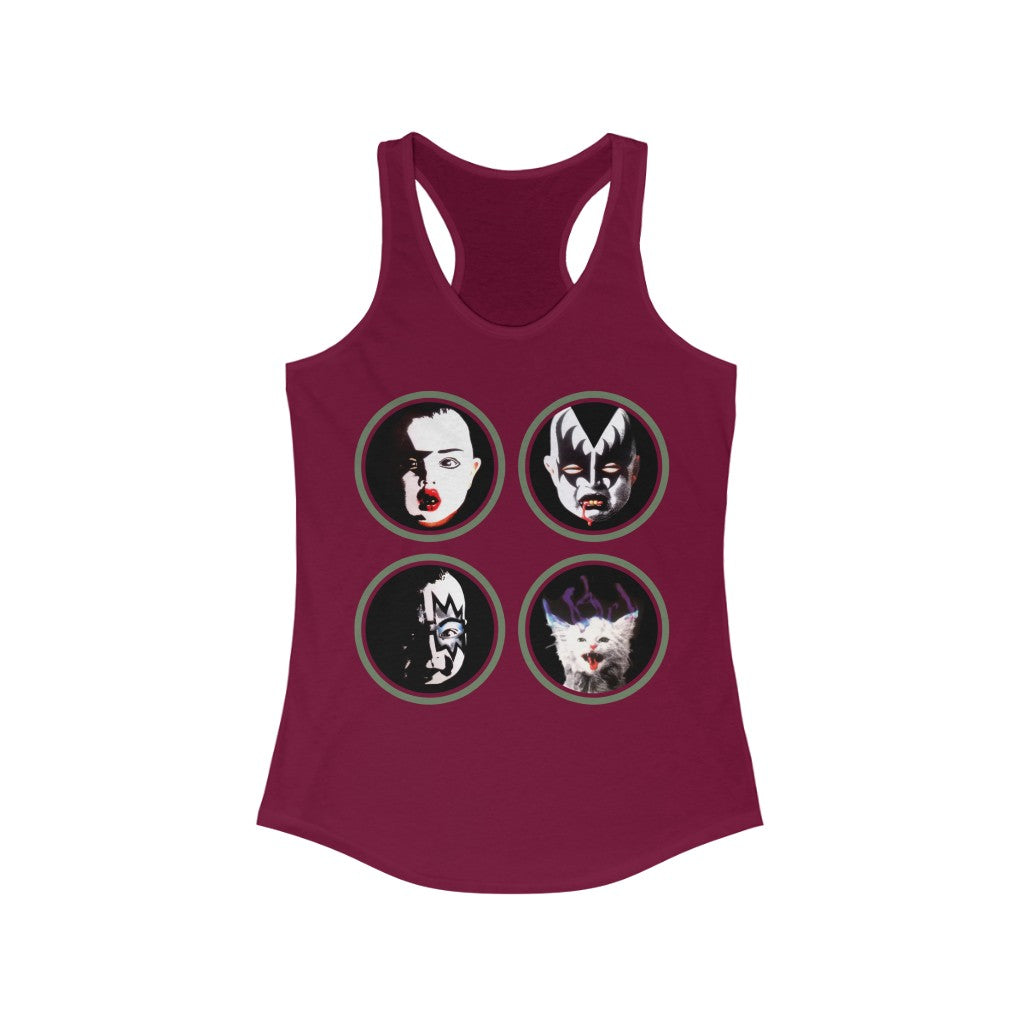 Hard Rock Superhero Babies! (Womens Tank Top)