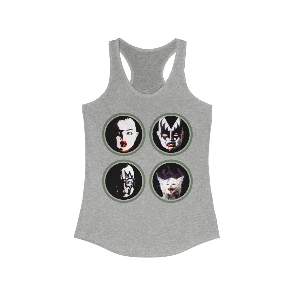 Hard Rock Superhero Babies! (Womens Tank Top)