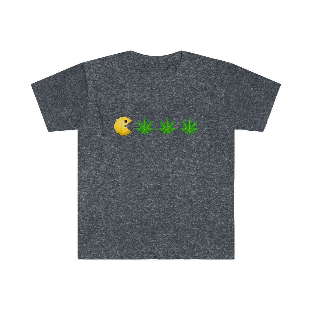 Retro Arcade Videogame Guy Loves Edibles! (T-Shirt)