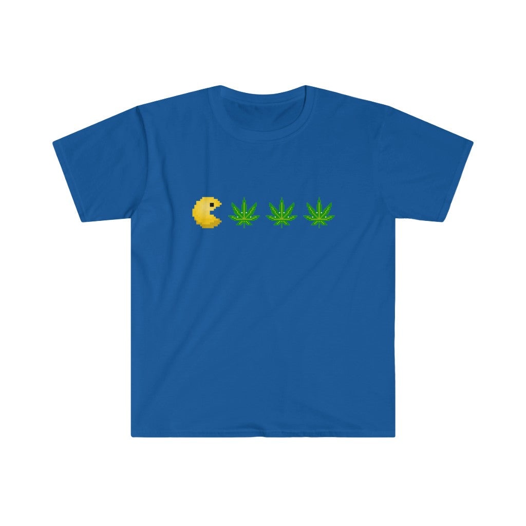 Retro Arcade Videogame Guy Loves Edibles! (T-Shirt)