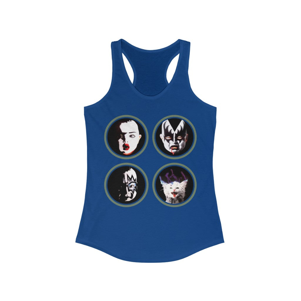 Hard Rock Superhero Babies! (Womens Tank Top)
