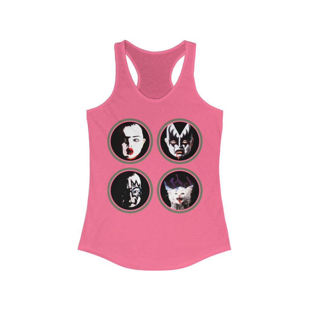 Hard Rock Superhero Babies! (Womens Tank Top)