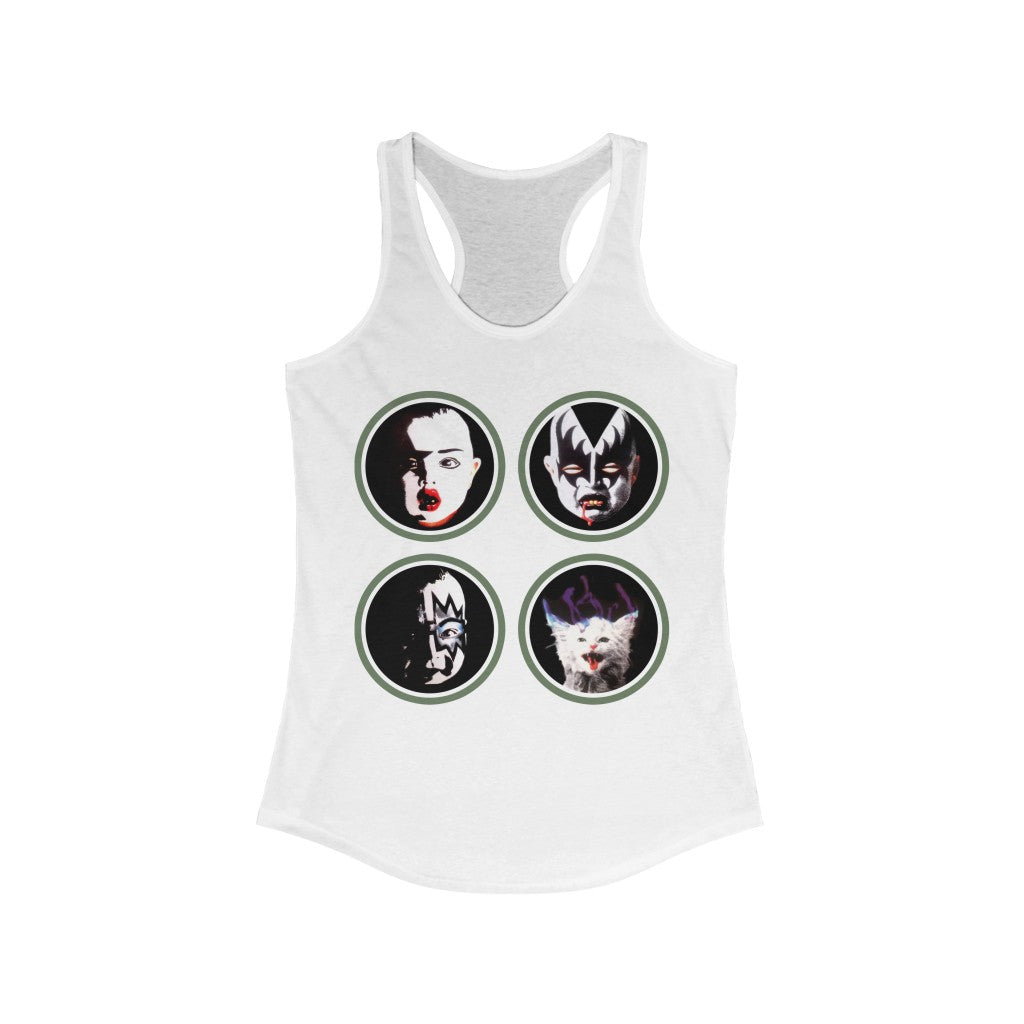 Hard Rock Superhero Babies! (Womens Tank Top)